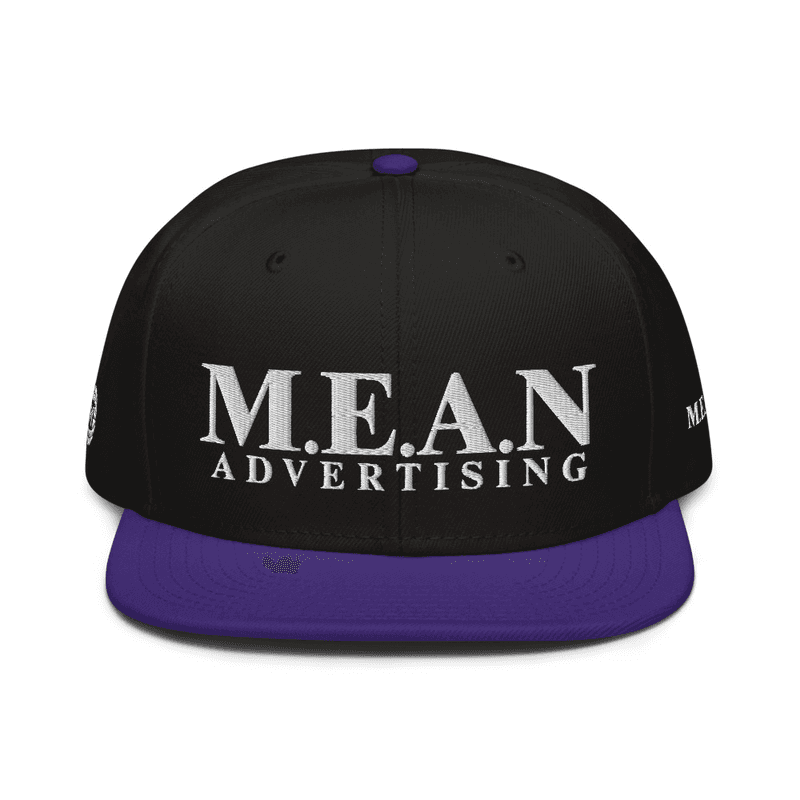 M.E.A.N. Snapback Hat thumbnail 4
