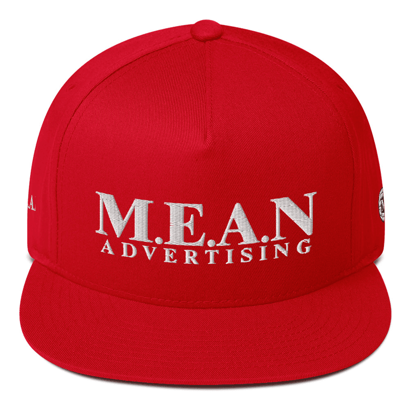 M.E.A.N. Flat Bill Cap thumbnail 4