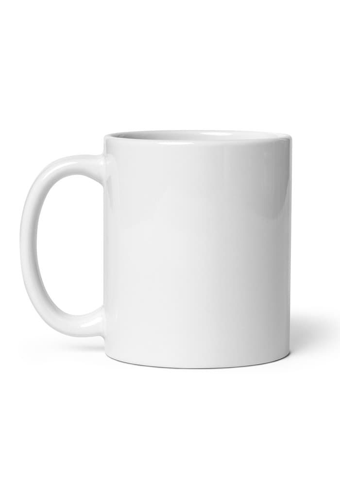 MEAN | White glossy mug thumbnail 2