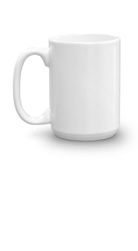 MEAN | White glossy mug thumbnail 4