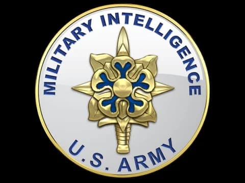 U.S. Army Military Intelligence Officer