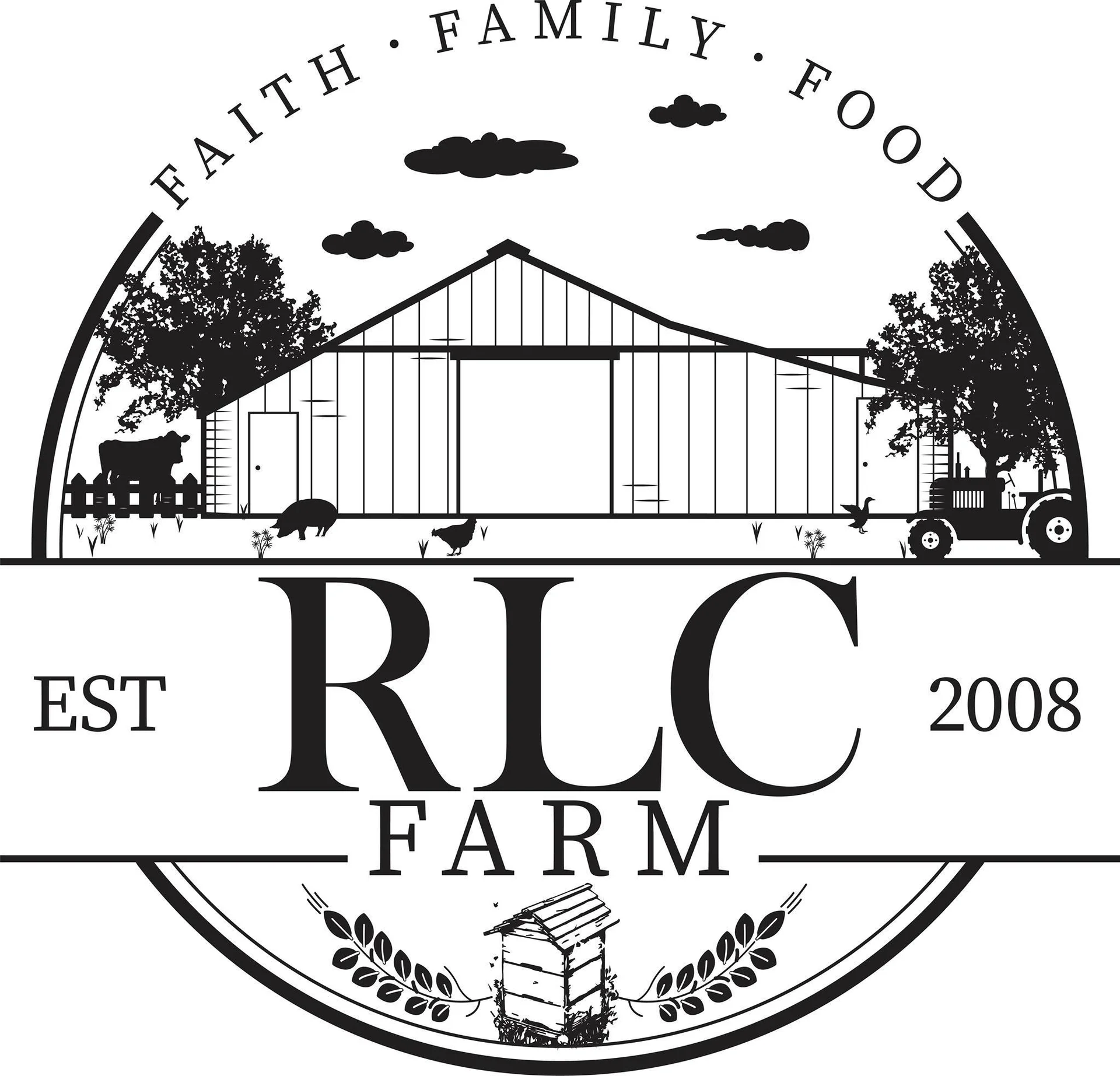 RLC Farm Logo