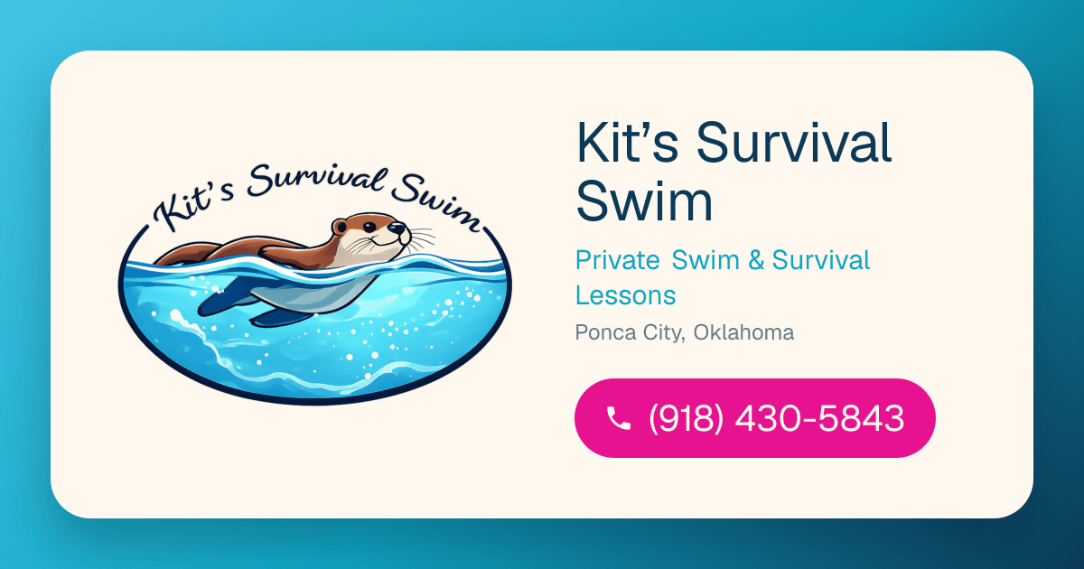 Kit's Survival Swim — Lessons Website & Admin Portal