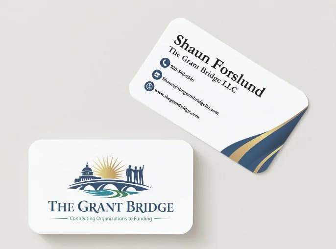 The Grant Bridge — Business Card Design